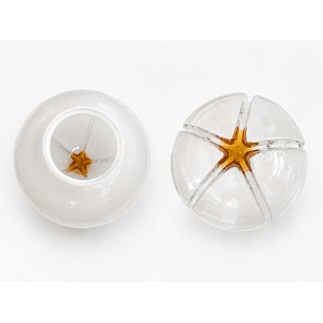 AVMazzega Large Space Age Murano Glass Table Lamp by Toni Zuccheri for AV Mazzega, 1970s For Sale - Image 4 of 8