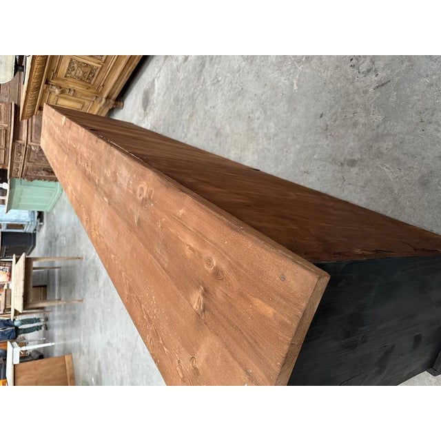 Handcrafted Sideboard in Wood For Sale - Image 13 of 15