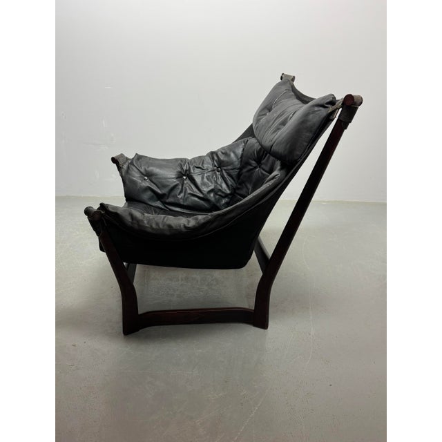 Mid-Century Trega Sling Lounge Chairs by Tormod Alnæs for Sørlie Møbler, Norway, 1970s For Sale - Image 17 of 17