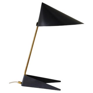Mid-Century Scandinavian Table Lamp attributed to Svend Aage Holm Sørensen for Asea, 1950s For Sale