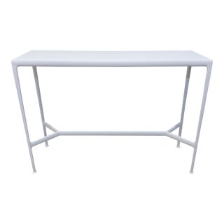 Richard Schultz White Porcelain 1966 Collection Outdoor High Table for Knoll For Sale