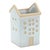 2020s Neutral Porcelain House Planter (Set of 3) For Sale - Image 5 of 6