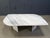 Vintage White Marble Coffee Table, 1970s For Sale - Image 10 of 12
