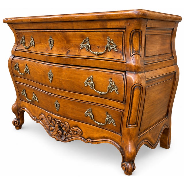 Louis XV Bombé Commode, 1920s For Sale - Image 3 of 13