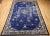 Late 19th Century 19th Century Chinese Peking Rug, Handwoven Wool, Indigo & Yellow, 10' X 14' For Sale - Image 5 of 12