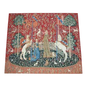 Vintage Tapestry Depicting Royalty