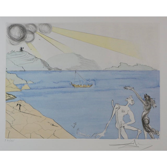 ARTIST: Salvador Dali TITLE: After 50 Years of Surrealism The Laurels of Happiness MEDIUM: Etching SIGNED: Hand Signed...
