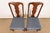 Late 20th Century Harden Furniture Queen Anne Solid Cherry Wood Side Chairs or Dining Chairs, Pair For Sale - Image 5 of 11