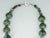 Late 20th Century Chunky Mosaic Turquoise Bead Necklace For Sale - Image 4 of 4