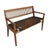 Vintage Midcentury Drexel John Van Koert Profile Series Bench For Sale - Image 9 of 9