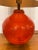 Mid-Century Modern 1960s Large Mid-Century Modern Red Table Lamp For Sale - Image 3 of 6