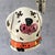Vintage Dalmatian Dog Head Ceramic Salt Pepper Shaker Figurine Single For Sale - Image 4 of 8