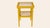 Contemporary Mustard Ilaria Side Table by Ceraudo For Sale - Image 3 of 9