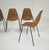 Mid-Century Modern Vintage Basket Wicker Chairs by Legler for Bonacina Italia, 1950s, Set of 4 For Sale - Image 3 of 13