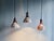 Industrial Gal Pendant Lights in Mercury Glass, 1930s, Set of 3 For Sale - Image 3 of 18