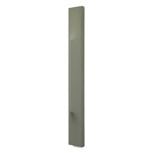 Contemporary Light Fg Evrgr-0319 - Tall Narrow Contemporary Mixed Media 3d Sculpture on Canvas and Wood Structure by Len Klikunas For Sale - Image 3 of 9