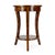 Holdin 18 in. W Round Wood Side Table with Lower Open Shelf, Traditional Burl For Sale In Chicago - Image 6 of 9