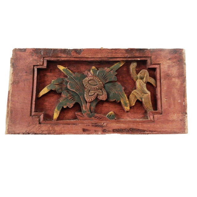 Antique Chinese Wall Hanging Plaques /Panels a Pair Chairish