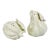 Late 1900s Vintage Hollywood Regency Boho Chic Fitz & Floyd Fig/Gourd Salt & Pepper Shakers - A Pair For Sale