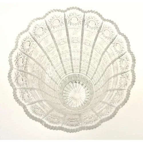 Glass 20th Century Crystal Vase, 1890s For Sale - Image 7 of 13