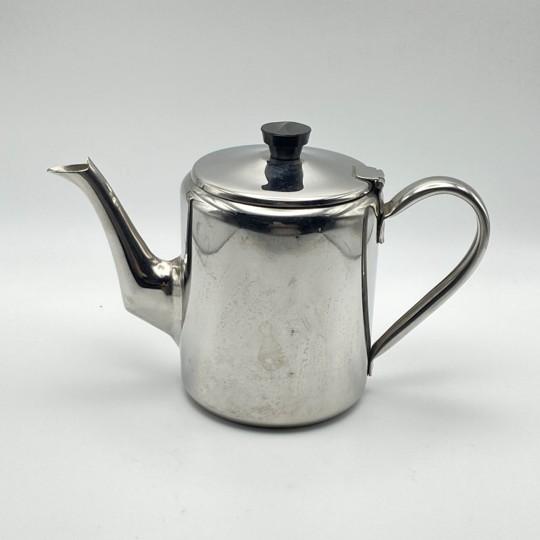 Besozzi Y Garcia 6-Piece Stainless Steel Coffee and Tea Set With Added Stainless Steel Tray - 7 pcs For Sale In Philadelphia - Image 6 of 16