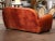 Early 20th Century French Art-Deco Brown Leather Two-Seat Club Sofa For Sale - Image 9 of 11