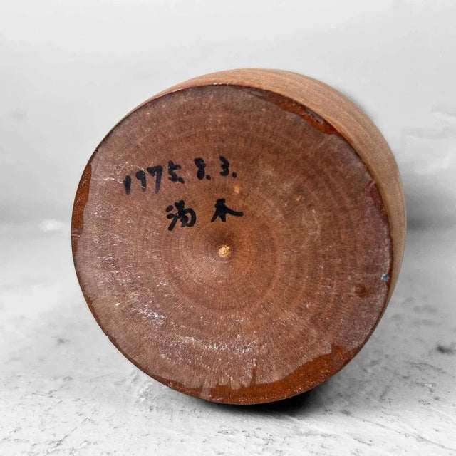 Vintage Sosaku Kokeshi by Hiroe Fukushima, Japan, 1975 For Sale - Image 6 of 12