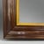 Wood Large Modernist Oak Gilt Mirror France circa 1940 For Sale - Image 7 of 7