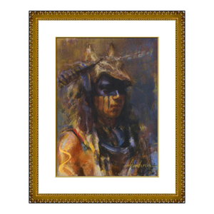 Late 20th Century Warrior Portrait, Carolyn Anderson