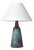 Scandinavian Modern Brutalist Stoneware Table Lamp from Sejer, Denmark, 1960s For Sale