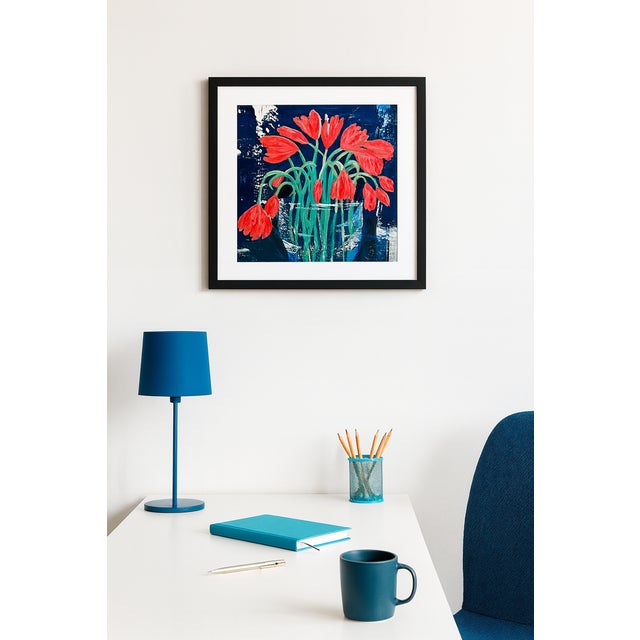 This listing is for an unframed, 30 x 30cm limited edition print on high quality fine art paper, with a signed certificate...