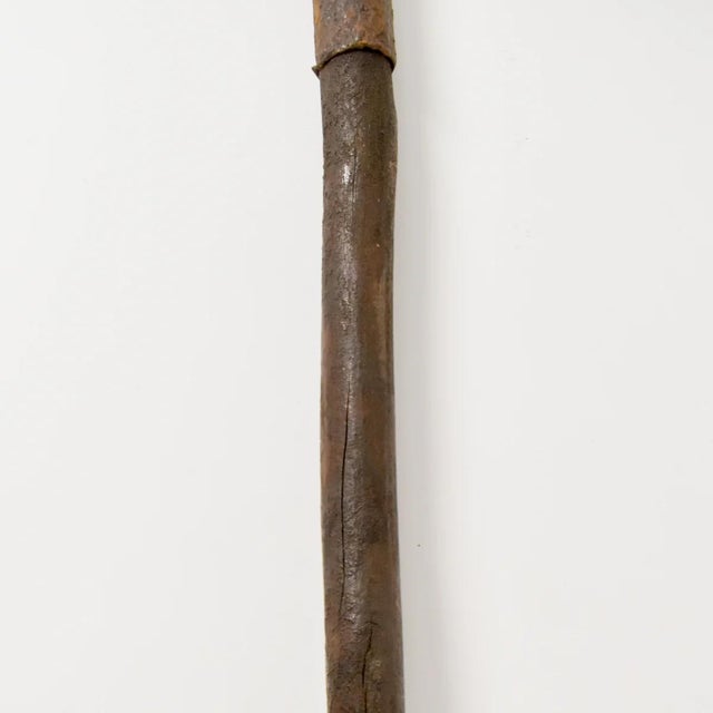 Early 20th Century Kuba Spear with Iron Blade 69 Inch Congo For Sale - Image 5 of 7