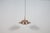 Pendant lamp made in Denmark in the 1960s. It is made of copper, the inside is painted white. The lamp is in good...
