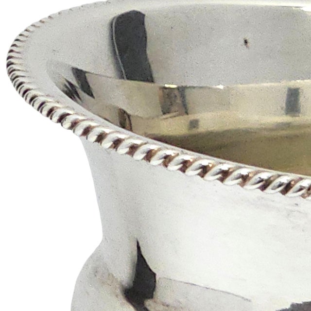 Mid-20th Century Prata Régia 90 Brazilian Silverplate Rope-Rim Pitcher For Sale - Image 10 of 14
