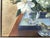 Nancy Paris Pruden "Golden Wedding" Contemporary Gold Leaf Naturalistic Floral Still Life Painting, 2020s For Sale - Image 9 of 12