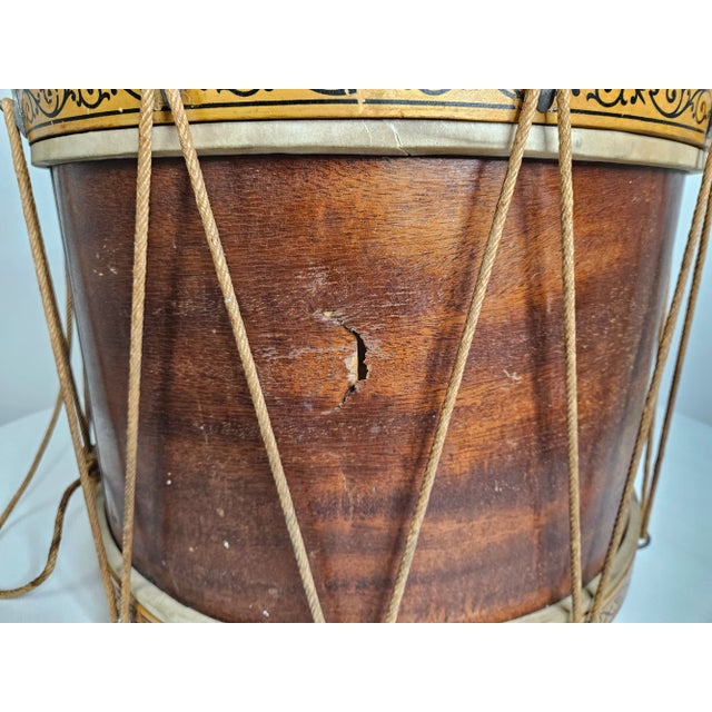 Wood Vintage Carl Fischer Drum For Sale - Image 7 of 11