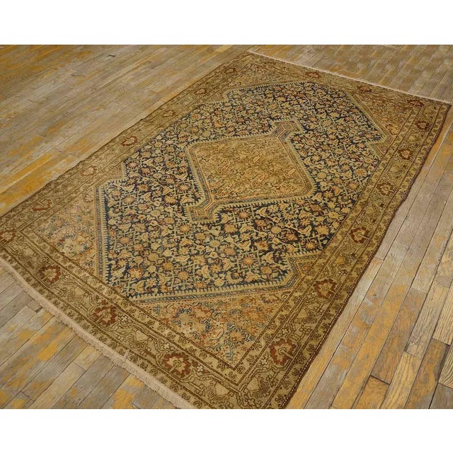 Early 20th Century Persian Malayer Rug ( 4'6" x 6'3" - 137 x 191 ) eneral Rug Type: Persian Informal Specific Rug Type:...