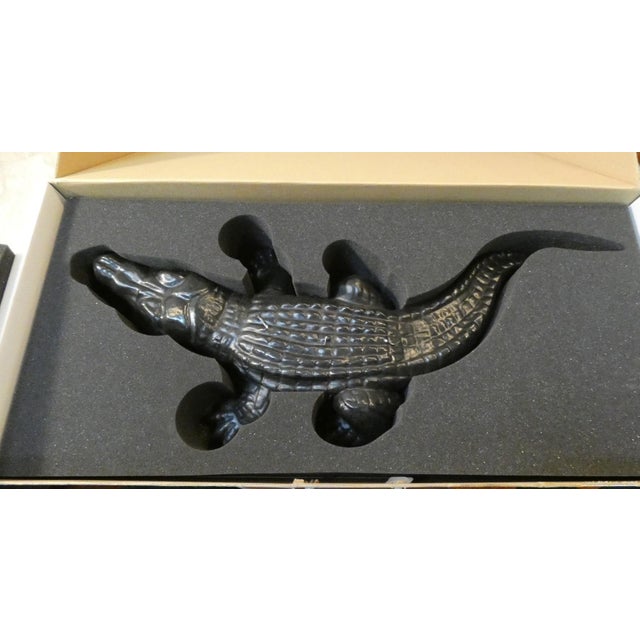 Handmade Black Edition Big Krokodil Candle by Wiedemann 1861, Germany, 1990s For Sale - Image 13 of 17