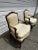 Wood 1970s Vintage French Country Accent Chairs by Baker Furniture - Set of 2 For Sale - Image 7 of 10
