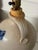 Vintage Rowe Pottery Works Salt Glazed Stoneware Cobalt Blue Bird Jug Table Lamp 25" For Sale In Philadelphia - Image 6 of 18