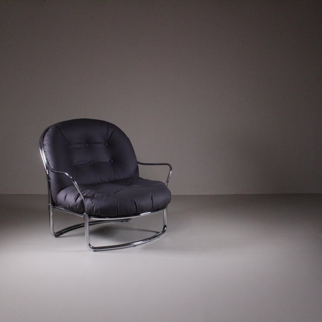 Gray Set of Mod 915 Leather Armchairs by Carlo De Carli, Cinova For Sale - Image 8 of 15