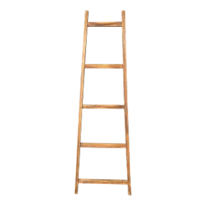 Teak Handmade Display Ladder