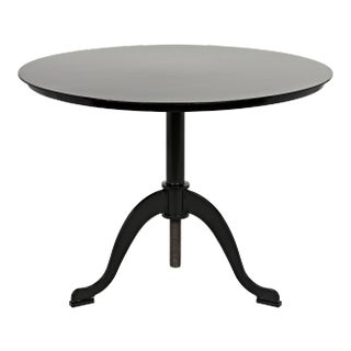 NOIR Calder Side Table in Black Metal For Sale