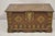 Antique Anglo-Indian Oak Wood & Brass Mounted Syrian Coffer Blanket Chest Trunk. Item features solid wood construction,...