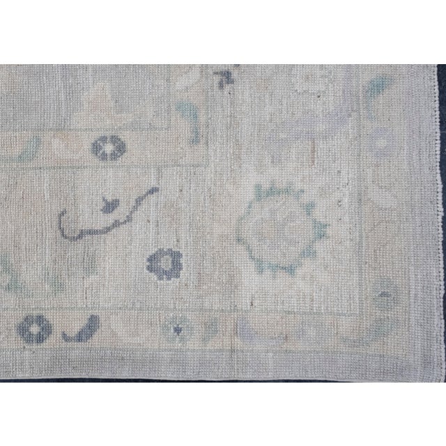 Turkish Oushak Rug 9'6" x 13'1" For Sale - Image 4 of 8