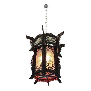 1930s Large Vintage Chinese Pendant For Sale