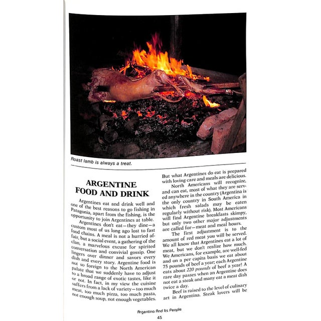 White "Argentine Trout Fishing: A Fly Fisherman's Guide to Patagonia" 1991 Leitch, William C. For Sale - Image 8 of 12