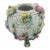 Porcelain Flower Encrusted Vase For Sale