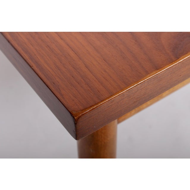 Wood 1960s T. H. Robsjohn-Gibbings for Widdicomb Square Mahogany Coffee Table For Sale - Image 7 of 12
