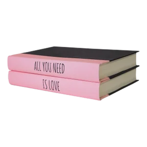 Decorative Books - Quote Book Stack - "Love"